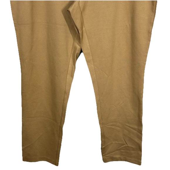 Rafaella Comfort Pants Womens Size 16 Petite High Rise Stretch Pockets NWT Brown - Picture 3 of 13